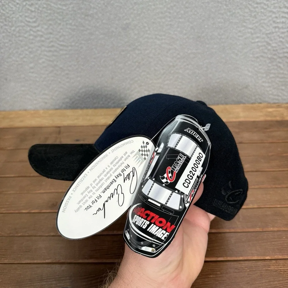 Chase Authentics Hat Adult Black Snapback Cap Dodge Intrepid Nascar Embroidered‎